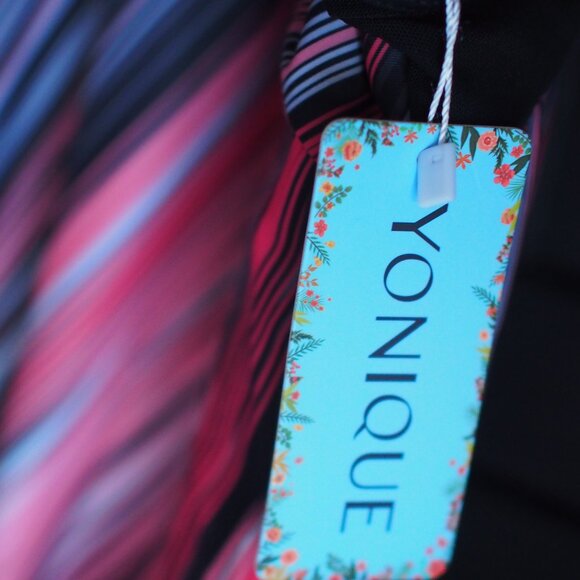 Yonique | Tankini Racerback Swimsuit Top - Picture 3 of 8